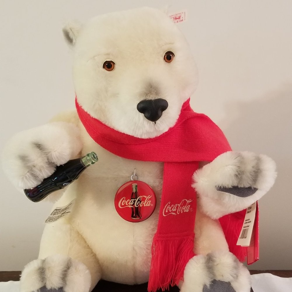Steiff Coke Bear